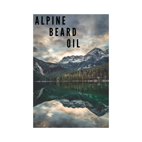 Alpine Beard Oil-reduces redness & inflammaton