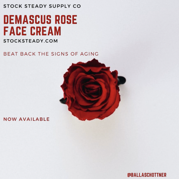 Demascus Rose Face Cream-restore, soothe & rapidly re hydrate skin